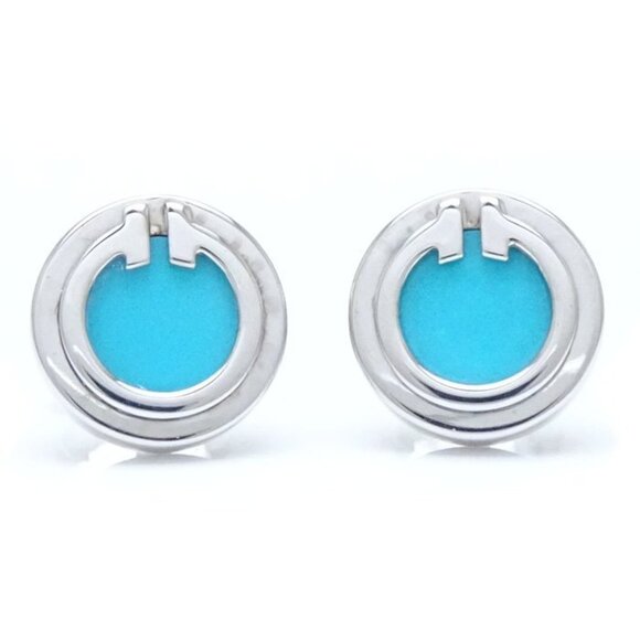 TIFFANY & CO. White Gold Earrings - Picture 1 of 8